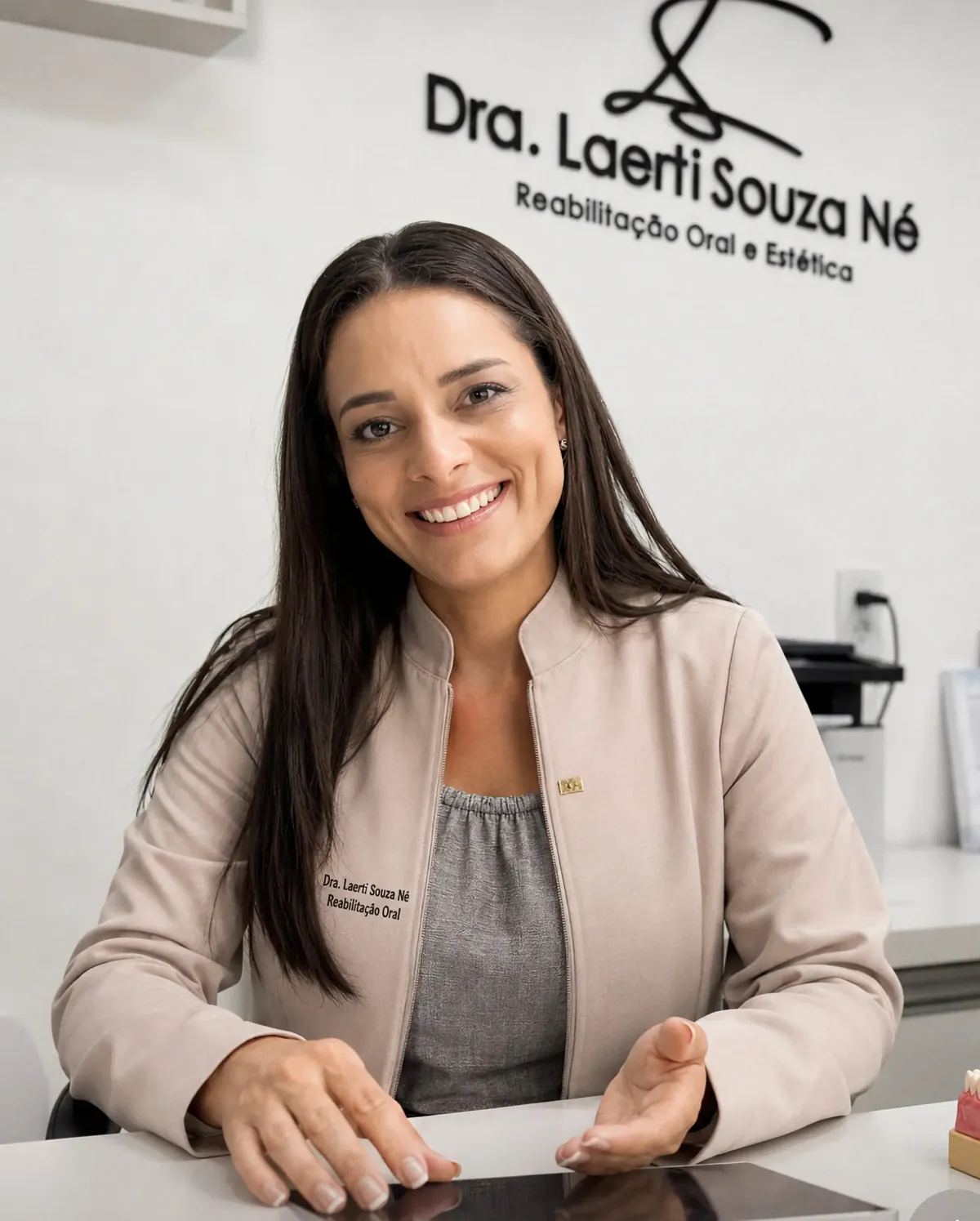 Dra. Laerti A. Souza Né em atendimento no consultório em Campo Grande
